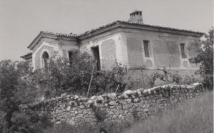 Picinisco. 'Villa Cervi' verso la metà degli anni '90 del secolo scorso.