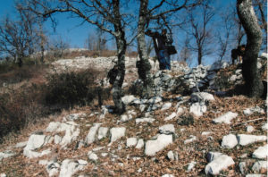 Resti di monte Cerrone a Cese.