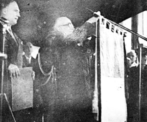 1954: visita del presidente Luigi Einaudi per il decennale della distruzione.