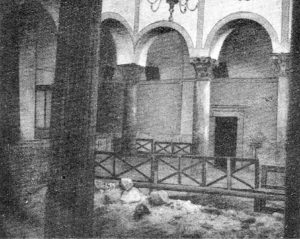 Interno della Chiesa agli inizi del ‘900.