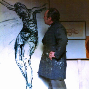 Vittorio Miele e Il Cristo.